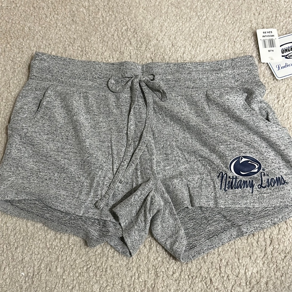 Plush Penn State sleep shorts